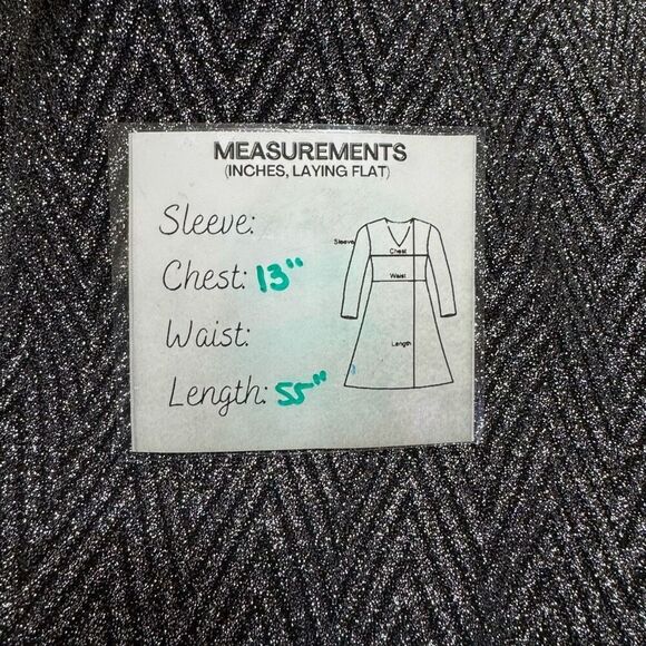 ZARA Long knit Silver Metallic Halter Dress JACQUARD large - Picture 8 of 8